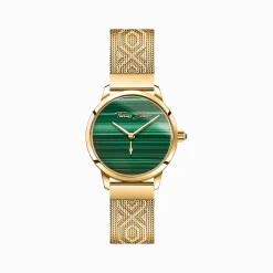 Discount Damenuhr Garden Spirit Malachit gold Damen Uhren|Damenuhren